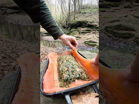 Somon Balığı Dolması 🐟 Hurma Bar - Stuffed Salmon fish | Date Bar thumbnail