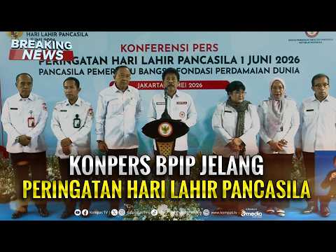 🔴LIVE - Konpers BPIP Jelang Peringatan Hari Lahir Pancasila 1 Juni 2026 thumbnail