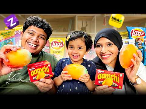 Trying Unknown Snacks | Viral Aamchi Mango ? - Irfan's View thumbnail