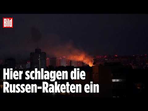 KIEW: Russland attackiert erneut die Ukraine! Tote und Verletzte in mehreren Städten und Regionen thumbnail