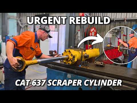The Pressure was On for this Urgent CAT 637 Cylinder Rebuild thumbnail