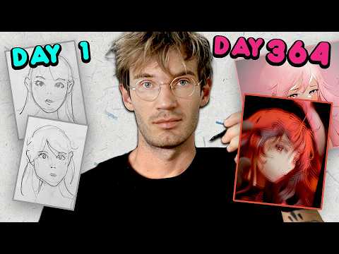 I Drew Every Day for 365 Days..... *it was painful* thumbnail