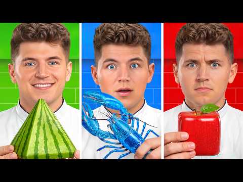 I Ate Rare Food In EVERY Color thumbnail