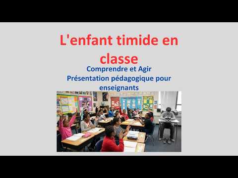 Comment se comporter avec un élève timide thumbnail