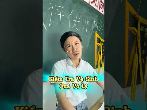 Kiểm Tra Vệ Sinh Quá Vô Lý 😂🧹🏫 thumbnail