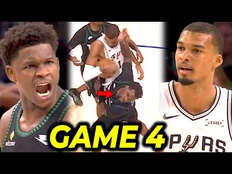 WILD GAME 4! Knockout sa siko ni Wemby, gumanti lang na-eject pa! Beastmode si Ant-Man! thumbnail