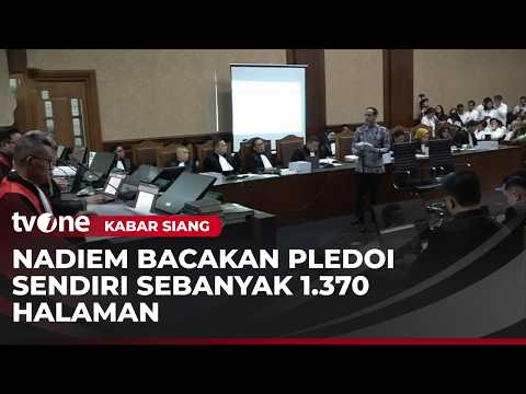 Nadiem: Saya Dituntut 27,5 Tahun Penjara Demi Menghemat Anggaran Negara | Kabar Siang thumbnail