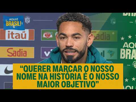 COLETIVA DA SELEÇÃO! MATHEUS CUNHA FALA SOBRE A EMOÇÃO DE DISPUTAR SUA PRIMEIRA COPA | AQUI É BRASIL thumbnail
