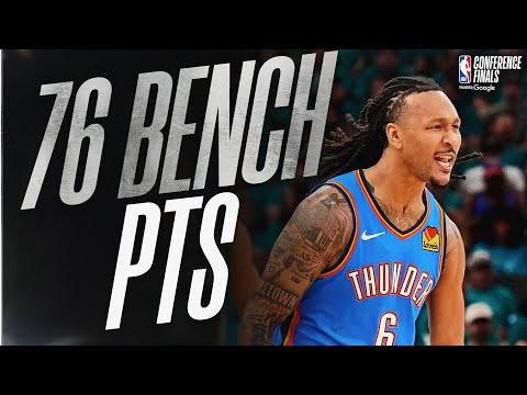 Thunder HISTORIC Playoff Bench Performance | May 22, 2026 thumbnail