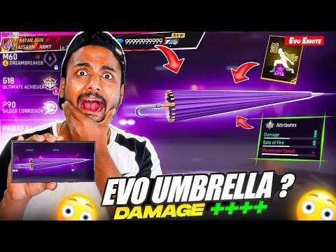 Which Gun Skin Is This ? Umbrella Gun Skin - Garena Free Fire Max  thumbnail