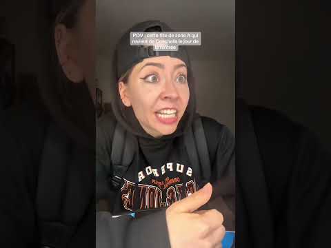 POV : Cette fille de zone A qui revient de Coachella le jour de rentrée #humour #pourtoi #foryou thumbnail