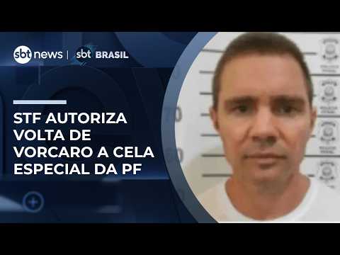 STF autoriza retorno de Daniel Vorcaro a cela especial na Superintendência da PF | #SBTBrasil thumbnail
