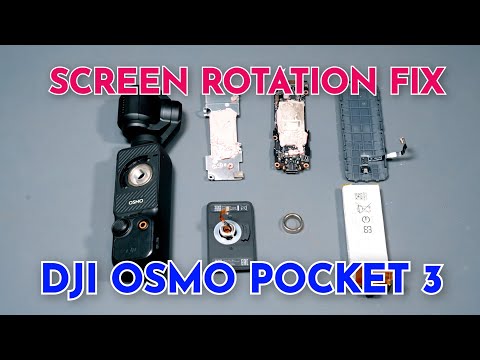 DJI Osmo Pocket 3 Screen Not Rotating Fix | Full Disassembly & Magnet Repair thumbnail