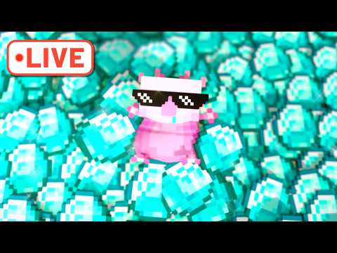 🔴Strip Mining to Defeat the Ender Dragon🔥!!! [Behind the Livestream] thumbnail