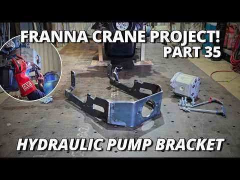 We’re Fabricating the Hydraulic Pump Bracket! | Franna Crane Project | Part 35 thumbnail