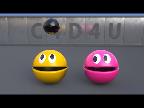 Especially for Cool Kids: PacMan 3D V4 with Jelly 😋 ❤️ C4D4U thumbnail