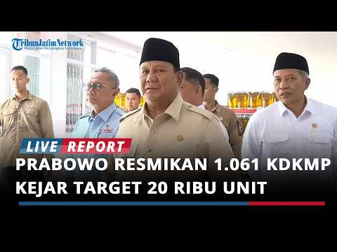 BREAKING NEWS-Prabowo Subianto Resmikan 1.061 KDKMP, Kejar Target 20 Ribu Unit Agustus 2026 thumbnail