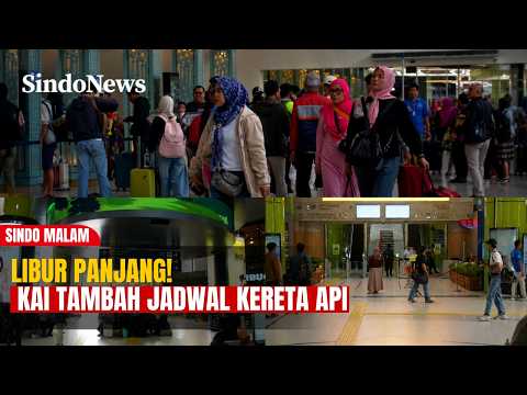 KAI Resmi Tambah Jadwal Perjalanan Kereta Api Hadapi Libur Panjang Akhir Pekan | SINDO MALAM | 16/05 thumbnail