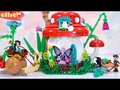 Making a Lego mushroom house for my fairy folk 🍄🧚‍♂️🌼 thumbnail