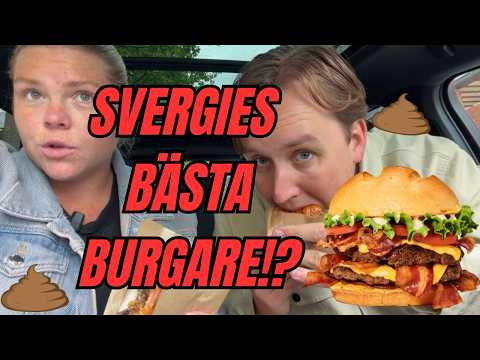 TESTAR SVERIGES BÄSTA HAMBURGARE & STORHANDLAR (VLOGG) thumbnail