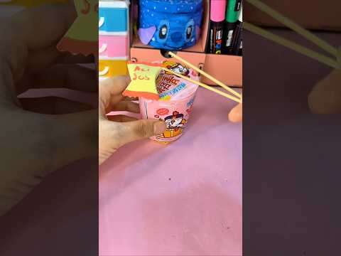 Kağıttan noodle yapıyoruz ?? #kendinyap #diy #craftideas #craft thumbnail