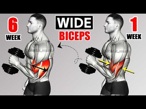 13 BEST Exercises for WIDER BICEPS thumbnail