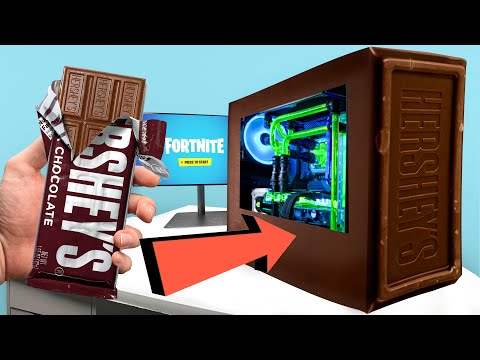 I Built A PC Entirely Out Of Chocolate! thumbnail