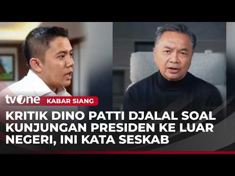 Seskab Teddy Menjawab Kritik Dino Patti Djalal | Kabar Siang thumbnail