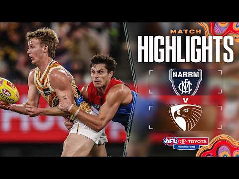 Narrm v Hawthorn Highlights | Round 10, 2026 | AFL thumbnail