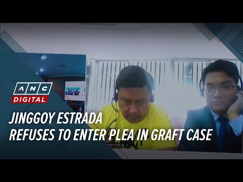 Jinggoy Estrada refuses to enter plea in graft case | ANC thumbnail