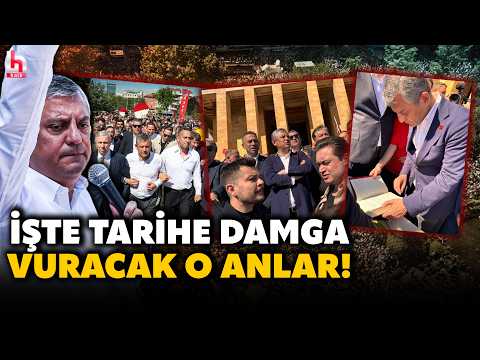 HER ANI TARİHİYDİ! "Beni seven arkamdan gelsin" diyen Özgür Özel'le birlikte on binler sel oldu aktı thumbnail