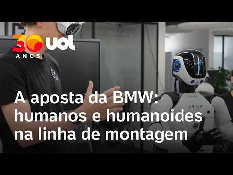 Humanoides chegam à linha de montagem da BMW, enquanto robô joga tênis contra humano | O Impensável thumbnail