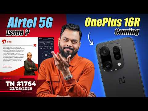 Airtel 5G Issue?, Edge 70 Pro+ Launch, GTA 6 Pre-Orders,Xiaomi 17T India Launch,OnePlus 16R-#TTN1764 thumbnail