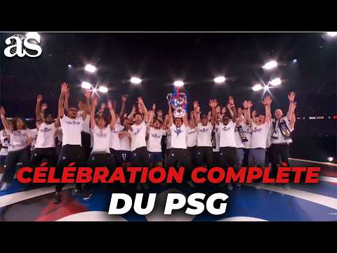 La CÉLÉBRATION COMPLÈTE du PSG au Parc des Princes | Une nuit que PARIS N'OUBLIERA JAMAIS thumbnail