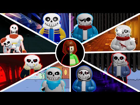 Undertale Last Corridor: Painful Memories - All Bosses Beaten + Cutscenes | ULC Fangame | Roblox thumbnail