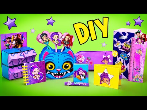 DIY School Supplies: K-Pop Edition ??✨ thumbnail