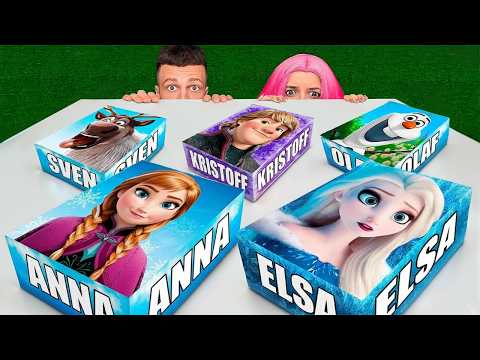 не открывай НОВЫЙ лего набор ELSA, ANNA, OLAF, KRISTOFF в 3:00 НОЧИ !! thumbnail