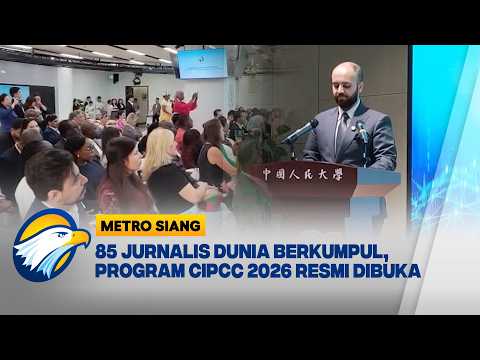 Misi Diplomasi Media: Puluhan Jurnalis Global Ikuti Pembukaan CIPCC 2026 - [Metro Siang] thumbnail
