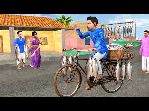 मछली वाला Cycle Machli Wala Selling Fish on Cycle Comedy Hindi Kahani Moral Stories thumbnail