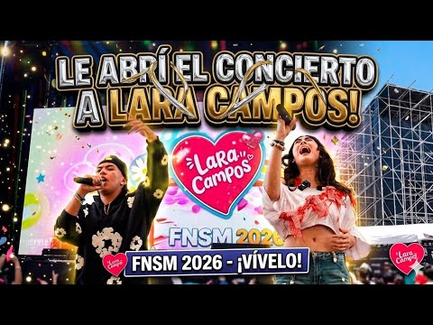 Detrás de cámaras del concierto en la Feria de San Marcos #concierto #vlog #musica  thumbnail