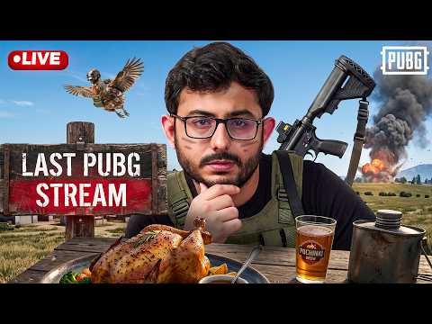 LAST PUBG STREAM ?| NO PROMOTION thumbnail