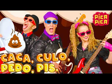 Pica Pica: 💩CACA CULO PEDO PIS 💨 (Videoclip Oficial - COMPLETO) #videosparaniños thumbnail