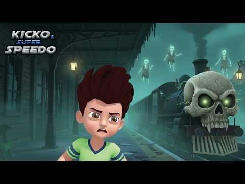 Kicko का सामना हुआ भूतिया ट्रेन स्टेशन के डरावने भूत से | Kicko & Super Speedo thumbnail