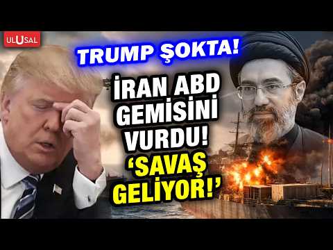Amerikan gemisi alev alev yandı! İran Hürmüz'de füze yağdırdı! thumbnail