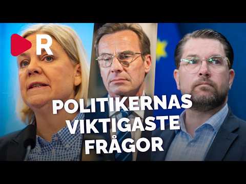 Riks reagerar: Partiledarnas viktigaste frågor thumbnail