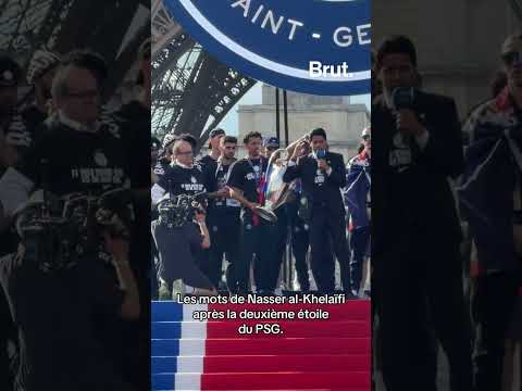 Les mots de Nasser al-Khelaïfi après la deuxième étoile du PSG. thumbnail