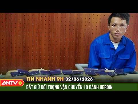 Bắt gã đàn ông 'ôm' hàng chục bánh heroin vượt biên | Tin nhanh 9h ngày 2/6 | ANTV thumbnail