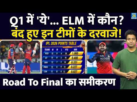 IPL Road 2 Final: Q1 में कौन कौन, एलिमिनेटर में कौन खेलेगा? RCB| GT| SRH| PBKS| RR| CSK| PointsTable thumbnail