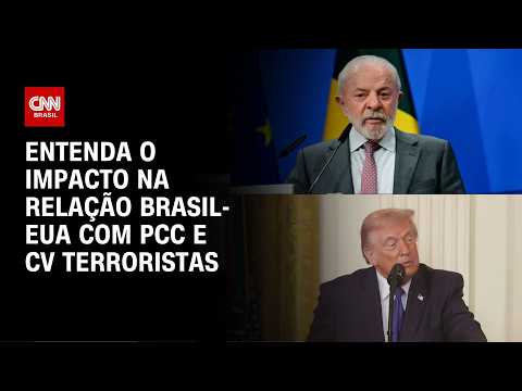 PCC e CV terroristas: O impacto na relação Brasil-EUA | CNN PRIME TIME thumbnail