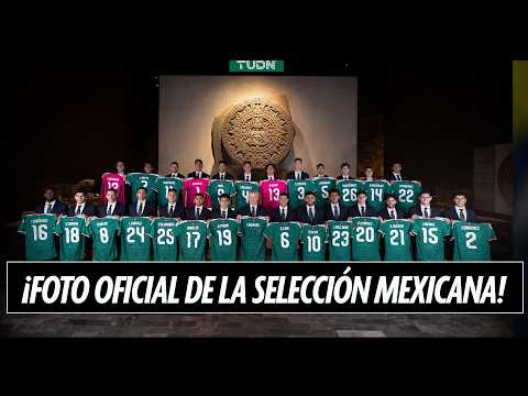 México se toma la foto oficial para la Copa Mundial de la FIFA 2026 I TUDN thumbnail